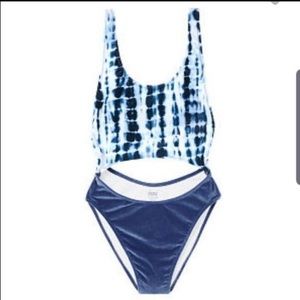 Victoria’s Secret velvet swimsuit. Medium. NWOT